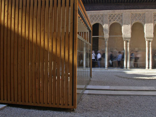 Arquitectura-efimera-patio-de-los-leones-Alhambra